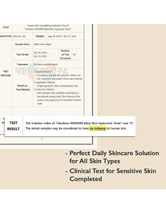 Tónico Hidratante Haruharu Wonder 150 ml Ácido Hialurónico 2