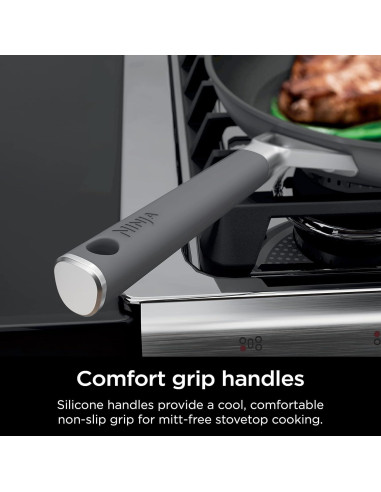 Juego de Ollas y Sartenes Ninja 10 Piezas Antiadherente