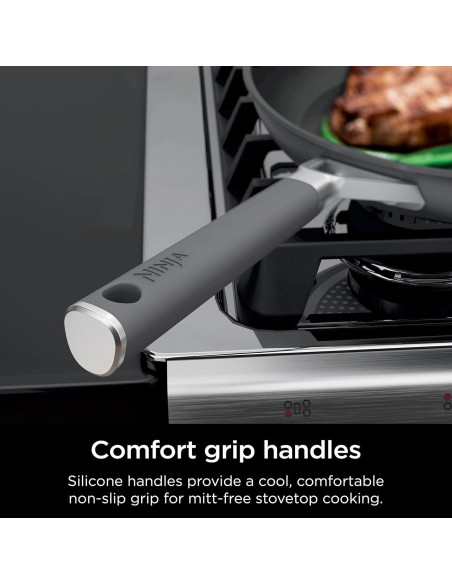 Juego de Ollas y Sartenes Ninja 10 Piezas Antiadherente