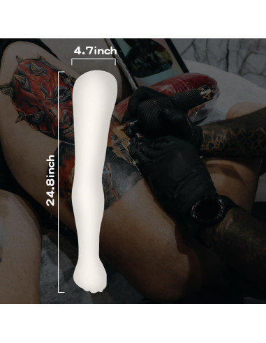Brazo de Práctica de Tatuaje DUOHGN de Silicona 63 cm