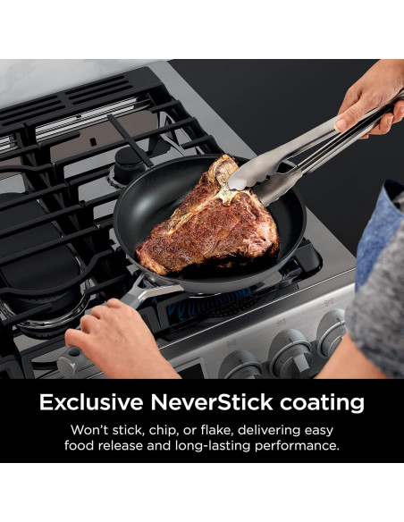 Juego de Ollas y Sartenes Ninja 10 Piezas Antiadherente