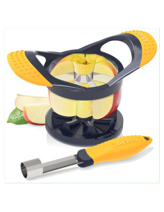 Cortador y Descorazonador de Manzanas Deiss PRO Acero Inoxidable