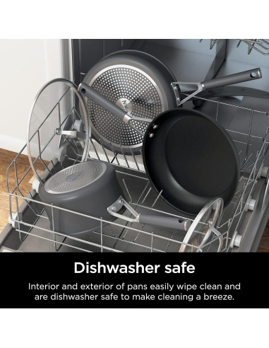 Juego de Ollas y Sartenes Ninja 10 Piezas Antiadherente