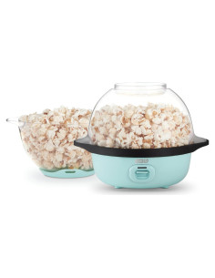 Máquina de Palomitas Eléctrica DASH 3QT Aqua - 12 Tazas