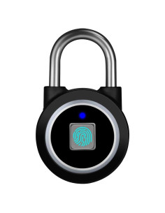 Candado Inteligente MEGAFEIS de Huella Digital Bluetooth Negro