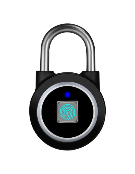 Candado Inteligente MEGAFEIS de Huella Digital Bluetooth Negro Candado Inteligente MEGAFEIS de Huella Digital Bluetooth Negro
