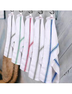 Toallas de Cocina Utopia Negras 100% Algodón 38x64cm - Paquete de 12 2