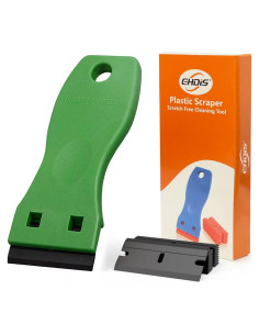 Raspador de Plástico EHDIS 4cm con 10 Cuchillas Doble Filo