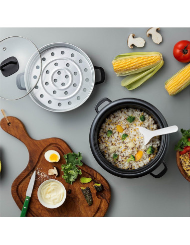 Cocedor de Arroz AROMA ARC-743-1NGBL 1.5L Azul Claro