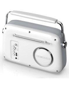 Radio FM Portátil Aresrora FB-R302 Bluetooth Retro 1500mAh 2