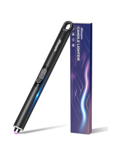 Encendedor Eléctrico Recargable Honglu Negro - Plasma Sin Butano