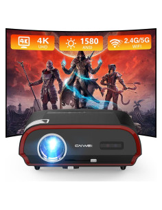 Proyector Inteligente Pxodyda 1580 ANSI 4K HDR WiFi 6 Bluetooth