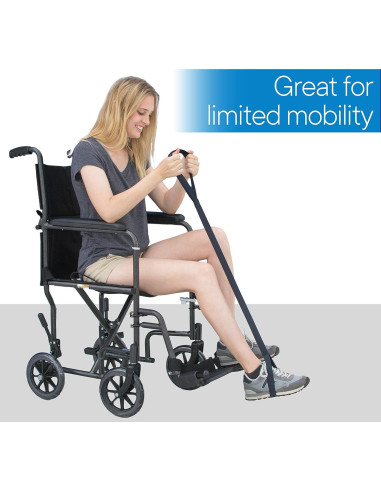 Elevador de Piernas RMS 89 cm - Correa Rígida y Bucle para Pie