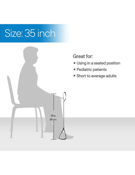 Elevador de Piernas RMS 89 cm - Correa Rígida y Bucle para Pie