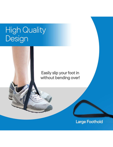 Elevador de Piernas RMS 89 cm - Correa Rígida y Bucle para Pie