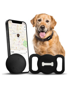 Rastreador de Mascotas Inteligente Romansei HB15 Negro