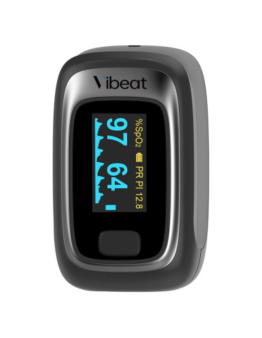 Oxímetro de Pulso Vibeat S5B, Monitor de Saturación de Oxígeno