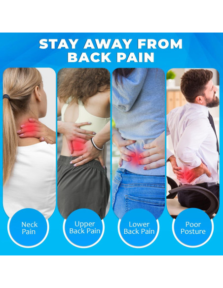 Almohada Lumbar Ergonómica QUTOOL con Funda Malla 3D Negra