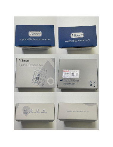 Oxímetro de Pulso Vibeat S5B, Monitor de Saturación de Oxígeno