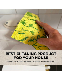 Paquete de 10 Paños de Cocina Wettex Reutilizables 100% Algodón 2