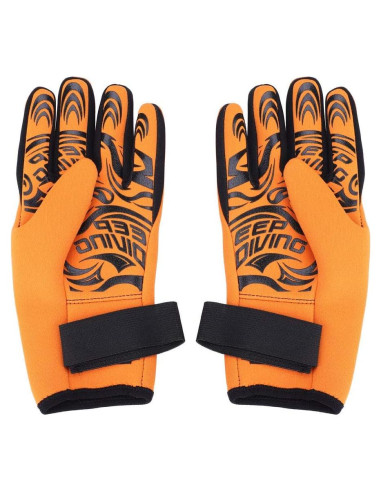 Guantes de Buceo Alomejor Neopreno 2MM Antideslizantes XL Naranja