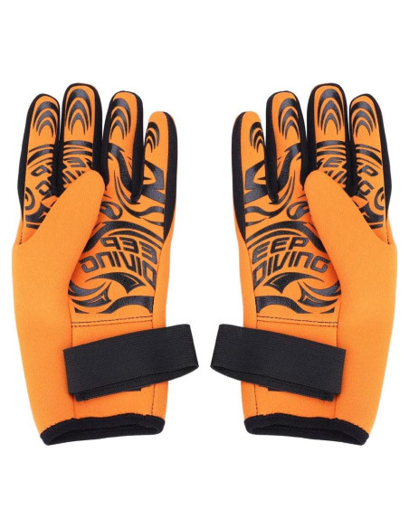 Guantes de Buceo Alomejor Neopreno 2MM Antideslizantes XL Naranja