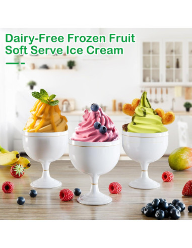 Accesorio para Hacer Helado Sin Lácteos OTOmitra para KitchenAid