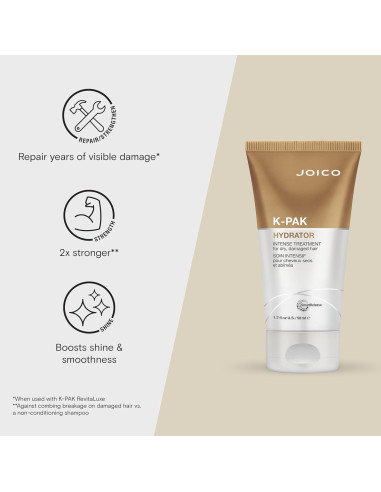 Tratamiento Hidratante Joico K-Pak 50 ml para Cabello Seco