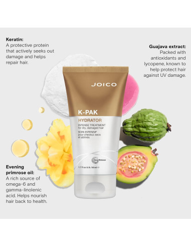 Tratamiento Hidratante Joico K-Pak 50 ml para Cabello Seco