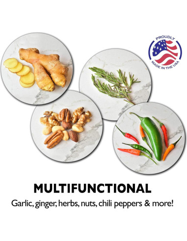 Aplastador de Ajo Multifuncional NexTrend Transparente