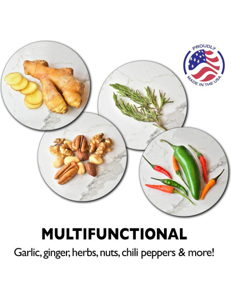 Aplastador de Ajo Multifuncional NexTrend Transparente