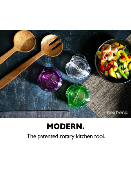 Aplastador de Ajo Multifuncional NexTrend Transparente