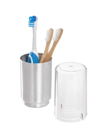 Soporte para Cepillos de Dientes iDesign Austin Acero Cepillado