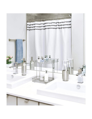 Soporte para Cepillos de Dientes iDesign Austin Acero Cepillado