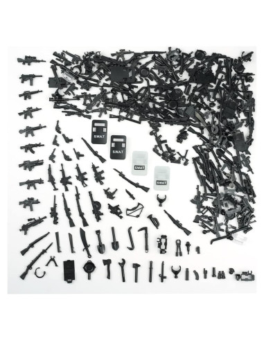 Conjunto de Accesorios Militares Pamvava - 280 Piezas para Figuras