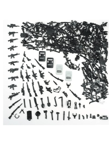 Conjunto de Accesorios Militares Pamvava - 280 Piezas para Figuras Conjunto de Accesorios Militares Pamvava - 280 Piezas para Figuras