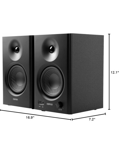 Altavoces de Estudio Activos Edifier MR4 4" Negro - Par