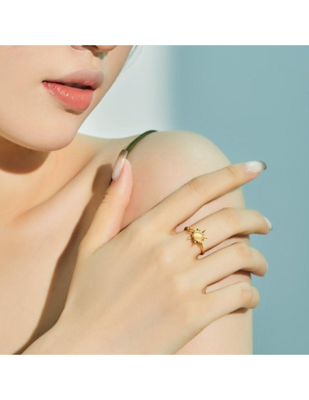 Anillo Giratorio Antiestrés MYANAIL para Mujeres Ajustable