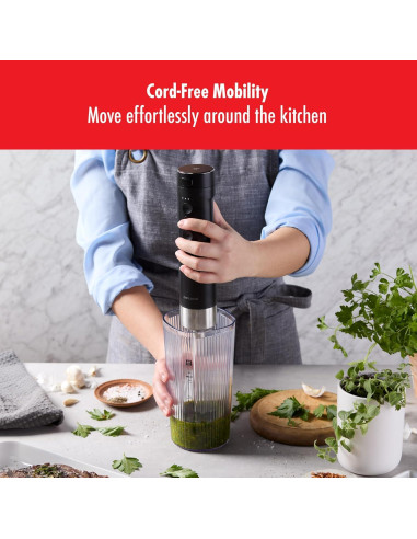 Batidora de Inmersión Inalámbrica ZWILLING Xtend 3 Velocidades