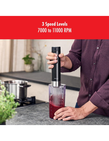 Batidora de Inmersión Inalámbrica ZWILLING Xtend 3 Velocidades