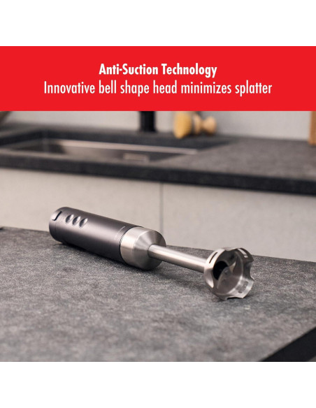 Batidora de Inmersión Inalámbrica ZWILLING Xtend 3 Velocidades