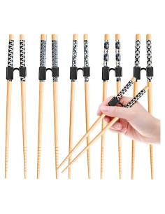 Palillos Reutilizables de Entrenamiento LYART 22.5cm para Niños y Adultos