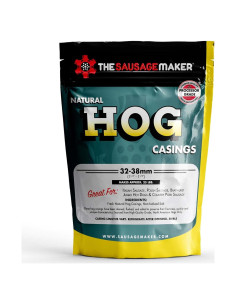 Tripas de Cerdo Natural El Fabricante de Salchichas 32-38mm 11.34kg