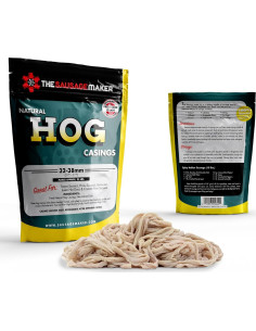 Tripas de Cerdo Natural El Fabricante de Salchichas 32-38mm 11.34kg 2