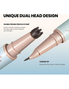 Bolígrafo de Pecas 2-en-1 Pudaier Doble Punta Impermeable 2