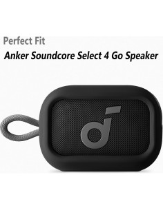 Funda de Silicona Geiomoo para Altavoz Anker Select 4 Go - Negro 2