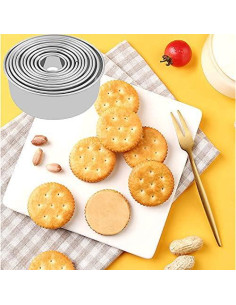 Cortadores de Galletas ZDHSOY Acero Inoxidable 11 Piezas 2