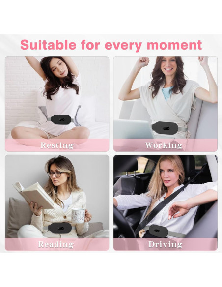 Almohadilla Calefactora Portátil Glyduny para Calambres Menstruales