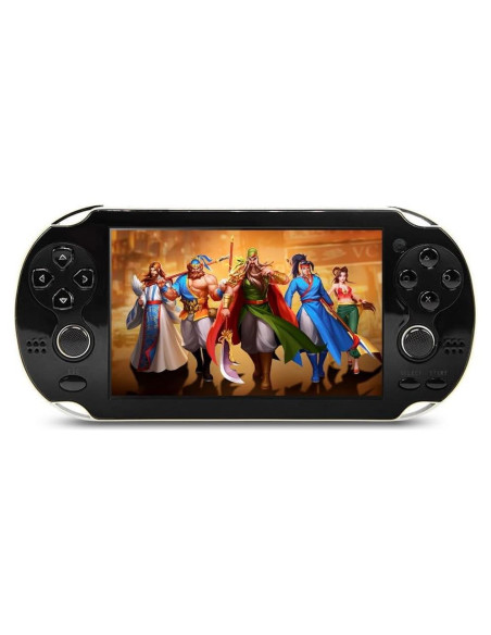 Consola de Juego Portátil CZT 4.3" LCD 8GB 2200 Juegos Retro