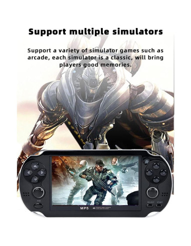 Consola de Juego Portátil CZT 4.3" LCD 8GB 2200 Juegos Retro